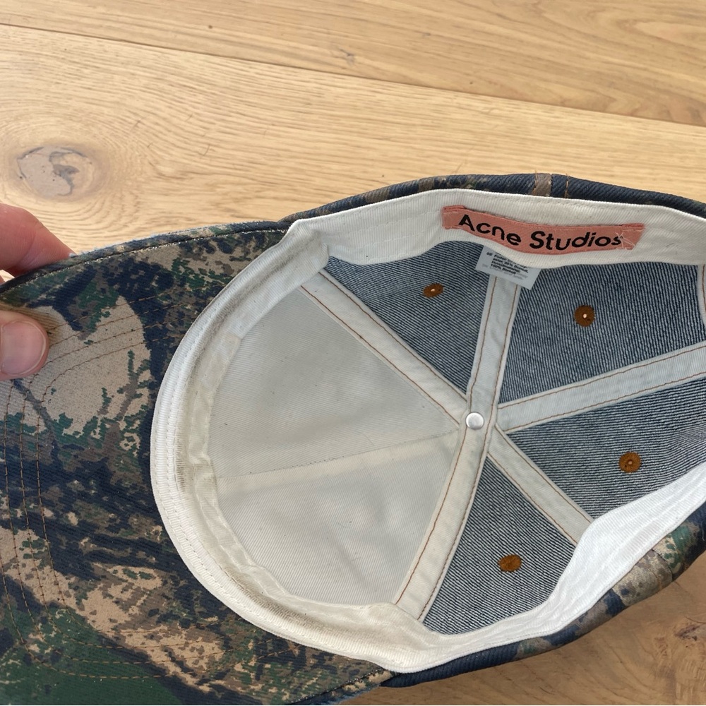 Acne Studios Camouflage Baseball Cap - Picture 6 of 6